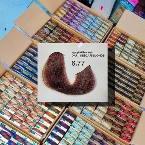پیکشن 6.77(بلوندنسکافه ای تیره )