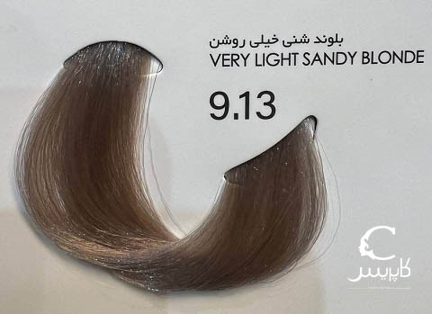پیکشن 9.13( بلوند شنی خیلی روشن)